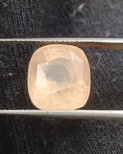AGRL Certified 8.41ct Padparadscha Sapphire, Natural Untreated Gemstone
