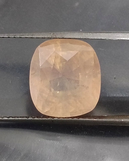 AGRL Certified 8.41ct Padparadscha Sapphire, Natural Untreated Gemstone
