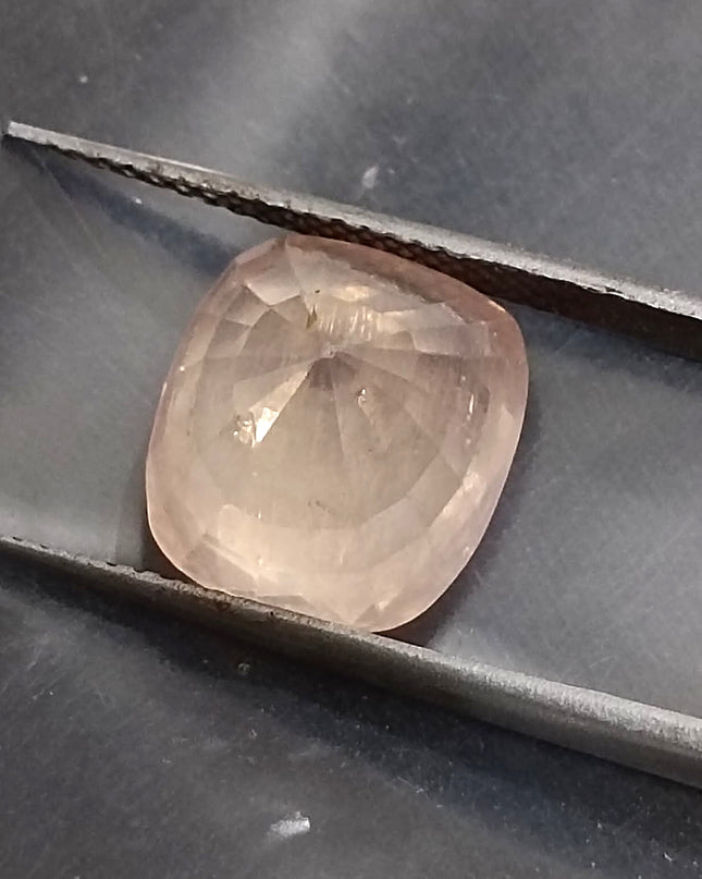 AGRL Certified 8.41ct Padparadscha Sapphire, Natural Untreated Gemstone