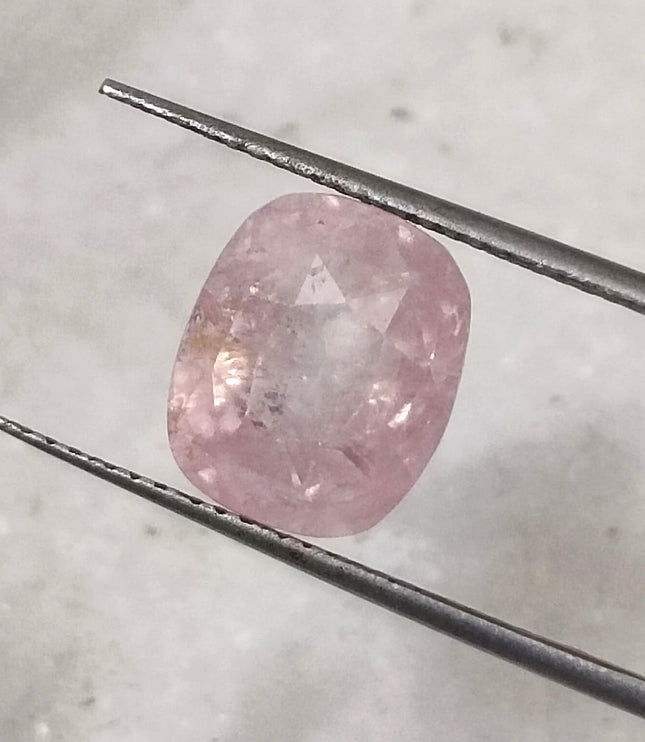 6.48ct Padparadscha sapphire, Certified Unheated Natural Loose Gemstone