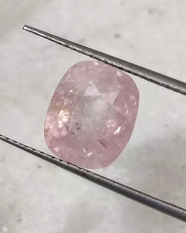AGRL Certified 6.48ct Ceylon Padparadscha Sapphire, Natural untreated Gemstonr