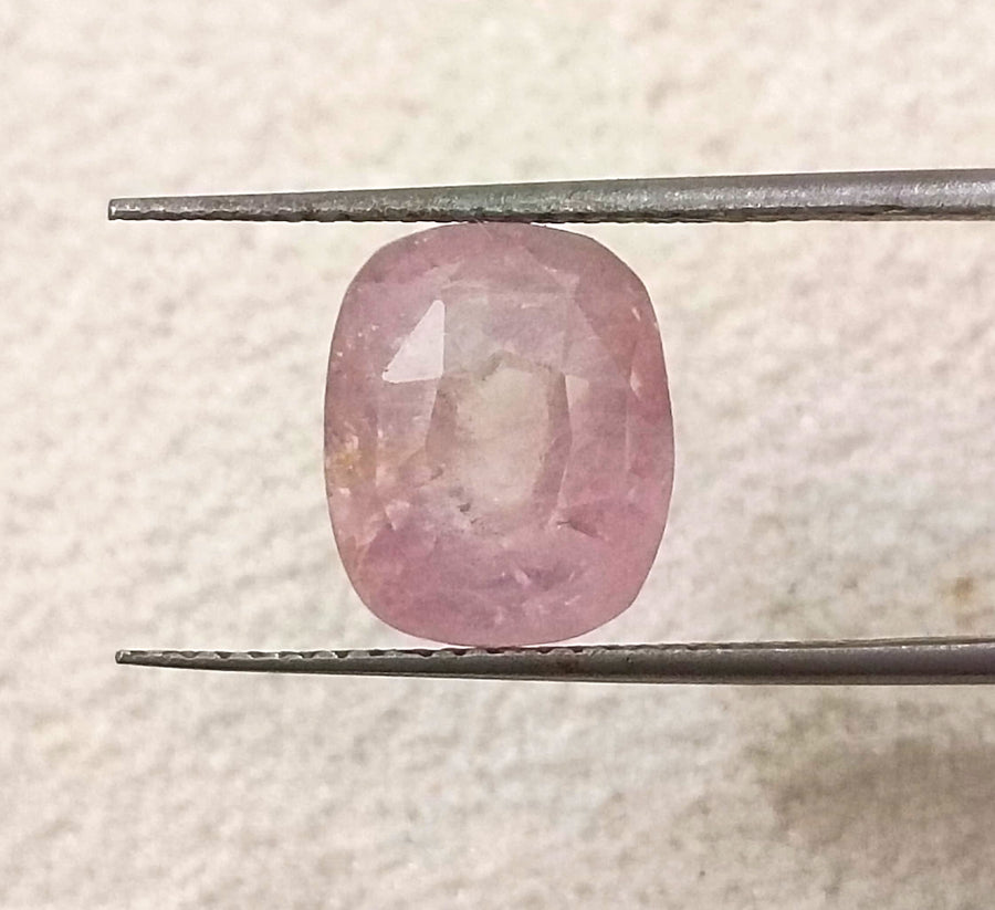 6.48ct Padparadscha sapphire, Certified Unheated Natural Loose Gemstone