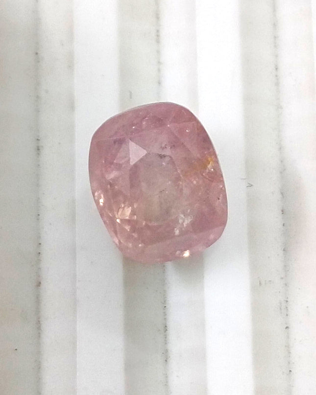 AGRL Certified 6.48ct Ceylon Padparadscha Sapphire, Natural untreated Gemstonr
