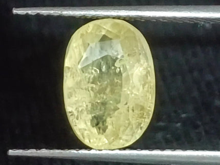 Yellow Sapphire 2.88ct Certified Unheated Natural Untreated Gemstone