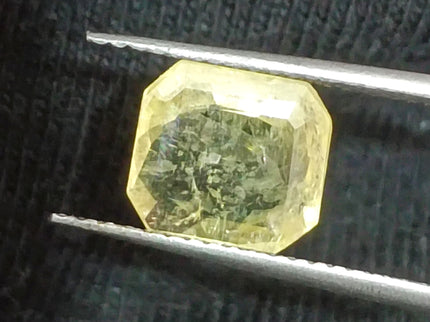 2.23ct Yellow Sapphire, Certified Natural untreated Gemstone