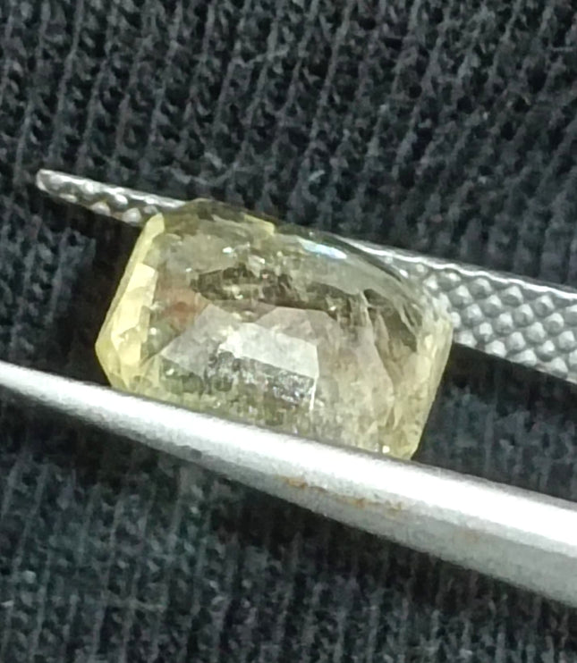 2.23ct Yellow Sapphire, Certified Natural untreated Gemstone