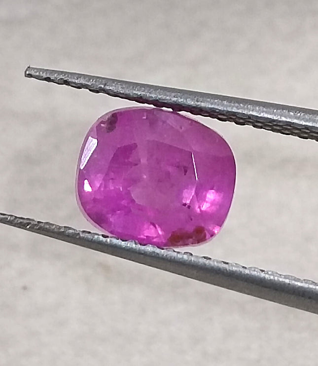 Pink Sapphire 1.81ct Certified Natural Untreated Gemstone