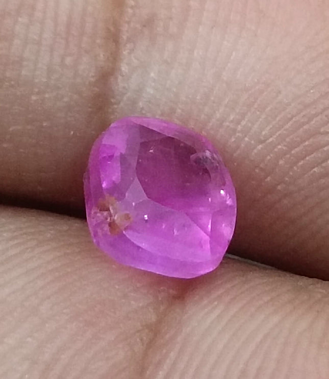 Pink Sapphire 1.81ct Certified Natural Untreated Gemstone