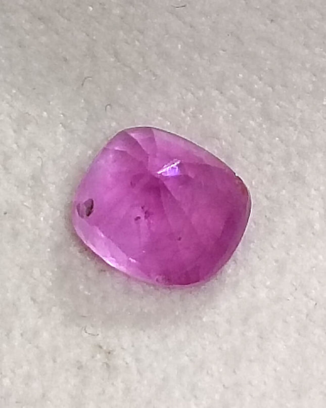 GSI Certified 1.81ct Deep Pink Ceylon Sapphire Natural Untreated Gemstone