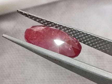 Burmese Ruby 3.48ct IGI Certified Natural Untreated Blood Red Oval Cut Loose Gemstone