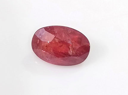 Burmese Ruby 3.48ct IGI Certified Natural Untreated Blood Red Oval Cut Loose Gemstone