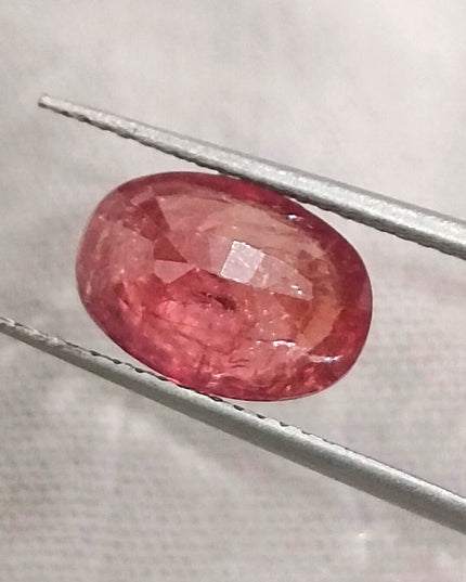 3.48ct IGI Certified  Blood Red Burmese Ruby, Natural Untreated Gemstone