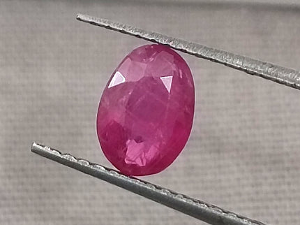 Mozambique Ruby 0.87ct Certified Natural Untreated Gemstone