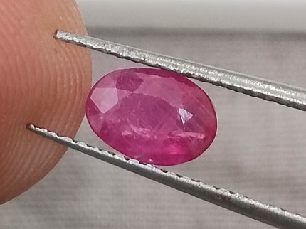 Mozambique Ruby 0.87ct Certified Natural Untreated Gemstone
