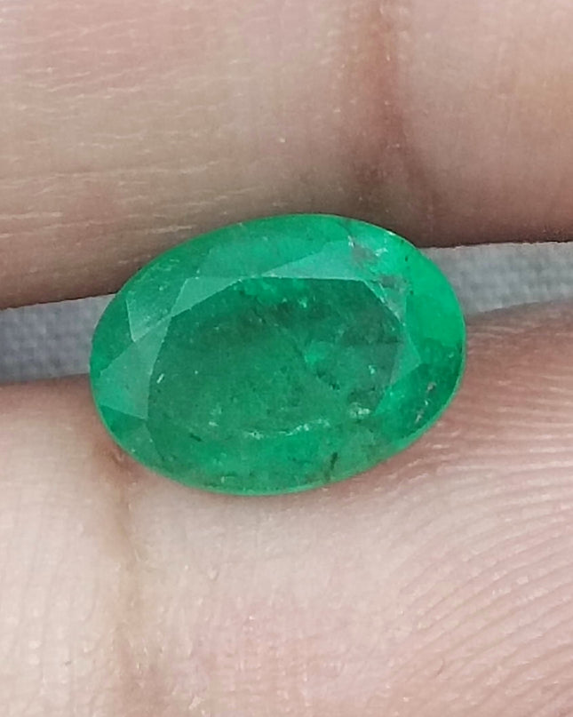 GSI Certified 1.87ct Velvet Green, Natural Gemstone