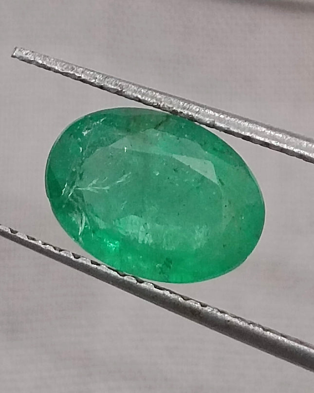 GSI Certified 1.87ct Velvet Green, Natural Gemstone