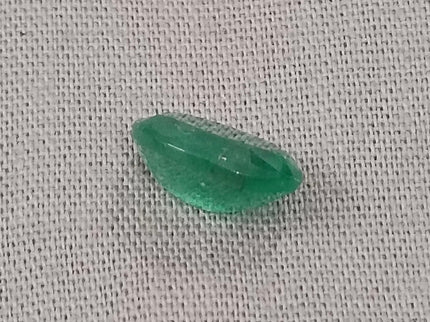 Certified 1.87ct Velvet Green Zambian Emerald, Natural Gemstone