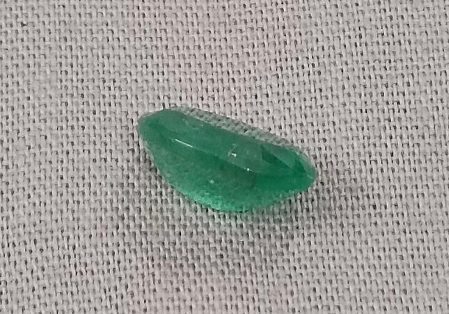 GSI Certified 1.87ct Velvet Green Emerald, Natural Gemstone