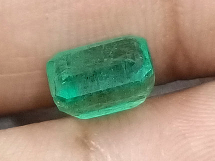Certified 2.56ct Natural Zambian Emerald