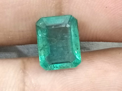 Certified 2.87ct Zambian Emerald, Natural Loose Gemstone
