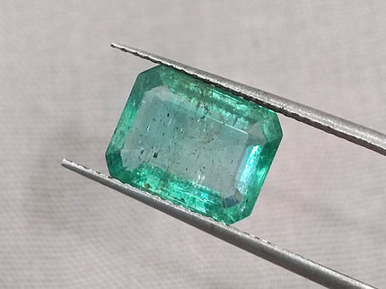 Certified 2.87ct Zambian Emerald, Natural Loose Gemstone