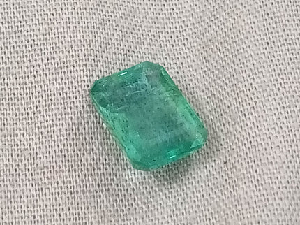 Certified 2.87ct Zambian Emerald, Natural Loose Gemstone