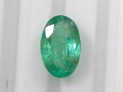 GSI Certified 1.28ct Zambian Emerald Pastel Green Natural Loose Gemstone
