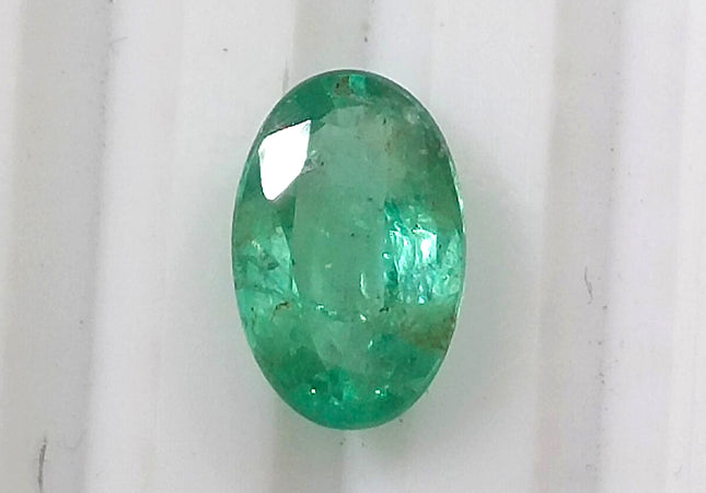 GSI Certified 1.28ct Zambian Emerald, Natural Loose Gemstone