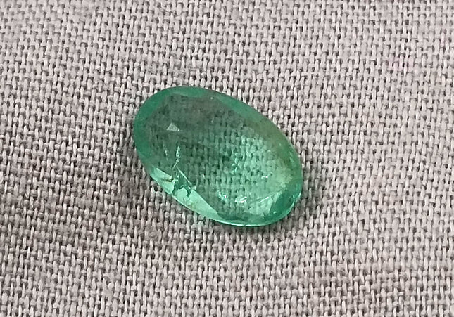 GSI Certified 1.28ct Zambian Emerald, Natural Loose Gemstone