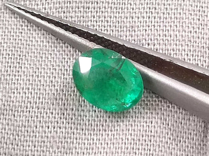 GSI Certified 1.29ct Deep Green Emerald, Natural Loose Gemstone