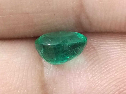 GSI Certified 1.29ct Deep Green Emerald, Natural Loose Gemstone