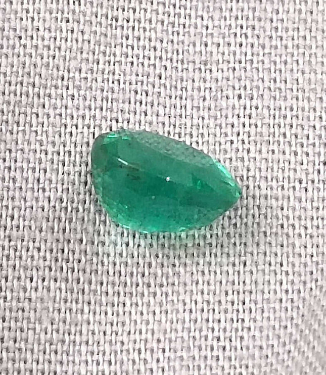 GSI Certified 1.29ct Deep Green Emerald, Natural Loose Gemstone