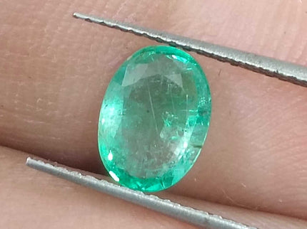 GSI Certified 1.42ct Panjshir Emerald Natural Gemstone