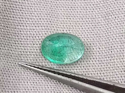 GSI Certified 1.42ct Panjshir Emerald Natural Gemstone