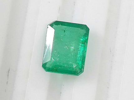 Certified 1.32ct Zambian Emerald, Natural Loose Gemstone