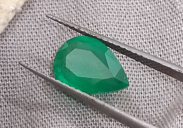GSI Certified 1.90 Velvet Green Emerald, Natural Gemstone