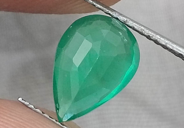 GSI Certified 1.90 Velvet Green Emerald, Natural Gemstone