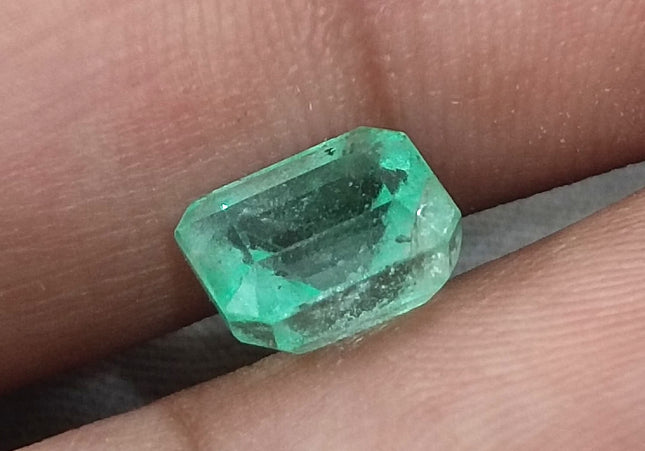 GSI Certified 2.43ct  Ethiopian Emerald, 100% Natural Gem