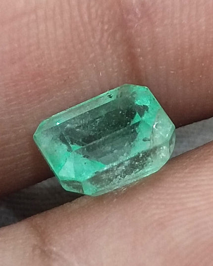 GSI Certified 2.43ct  Ethiopian Emerald, 100% Natural Gem