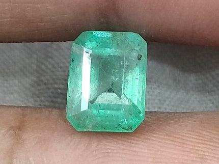 Ethiopian Emerald 2.43ct Certified  Natural Medium Light Green Gemstone