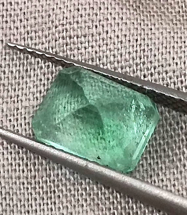 Ethiopian Emerald 2.43ct Certified  Natural Medium Light Green Gemstone