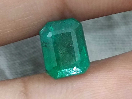 Certified 2.59ct Natural Gemstone Zambian Emerald