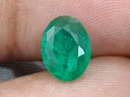 GSI Certified 1.30ct Zambian Emerald