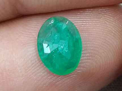 GSI Certified 1.30ct Zambian Emerald