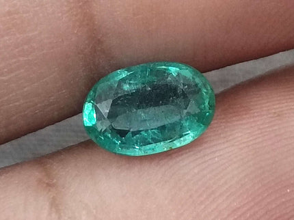 GSI Certified 1.16ct Zambian Emerald