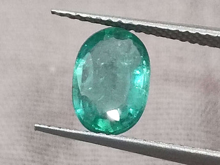 GSI Certified 1.16ct Zambian Emerald