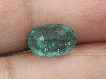 GSI Certified 1.16ct Zambian Emerald