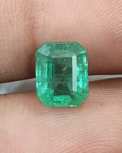 GSI Certified 2.27ct Velvet Green Emerald