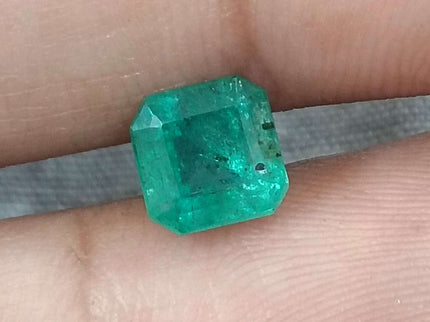 GSI Certified 1.72ct Zambian Emerald