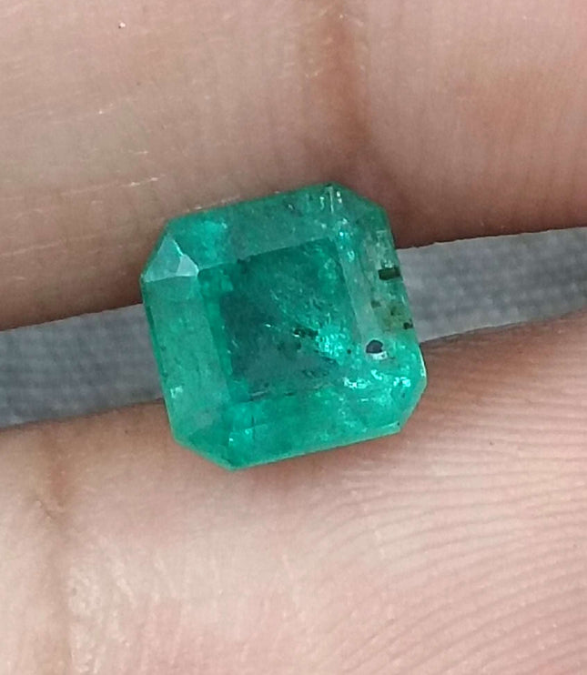 GSI Certified 1.72ct Zambian Emerald